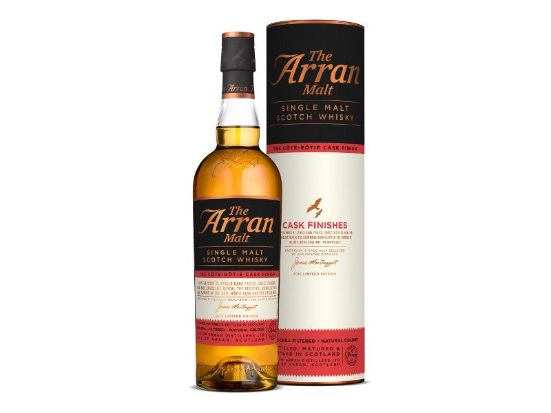 Arran’s whisky is made from Optic and Oxbridge barley. Image courtesy of Isle of Arran Distillery.