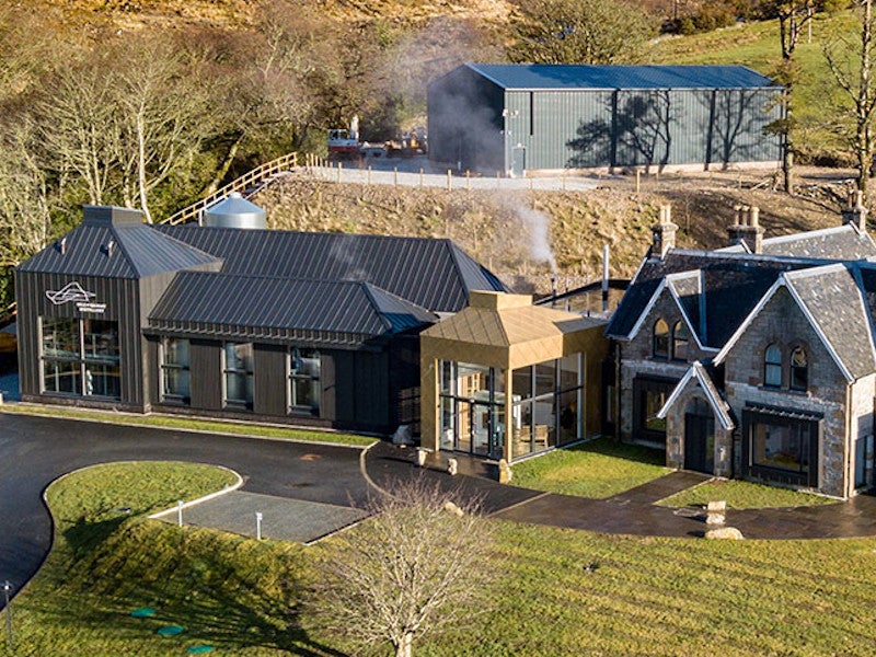 Isle of Raasay Distillery is the first legal Scotch whisky distillery on the island. Credit: R&B Distillers Limited