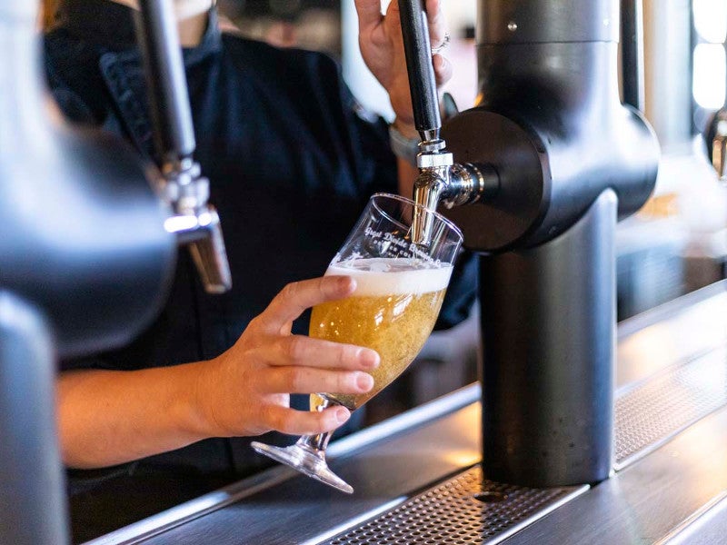 The product portfolio of Great Divide Brewery and Roadhouse includes 17 beers on tap. Credit: The Denver Dish.