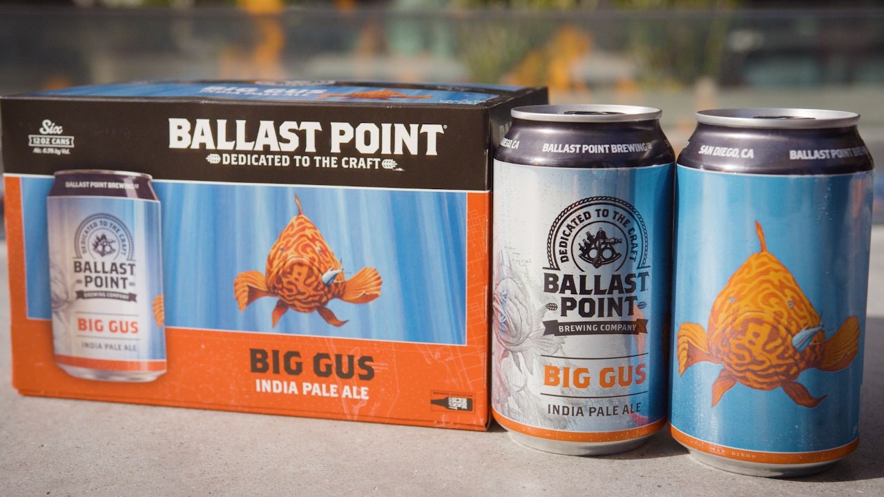 Ballast Point Brewing added Big Gus and Wee Gus to its product portfolio in February 2021. Credit: Ballast Point Brewing Co.