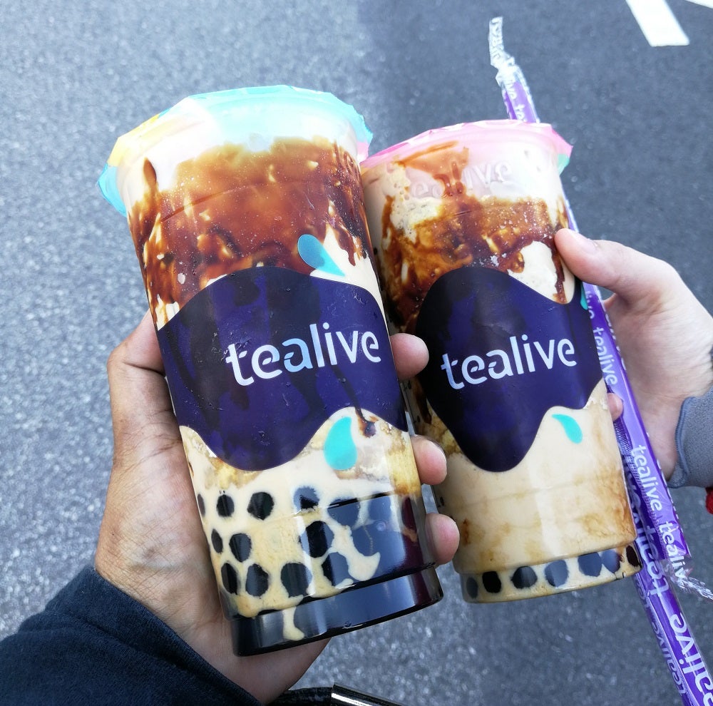 Tealive topping Bubble Tea